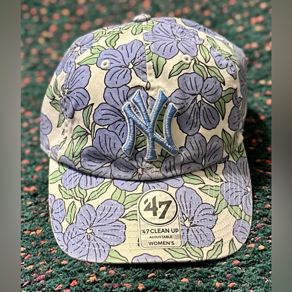 ‼️RARE‼️🎸’47 x Anthropologie🎸🔥NWT🔥Florentina Floral Baseball Cap - Picture 16 of 16